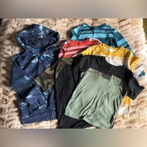 Boys size 4/5 tops and jacket bundle